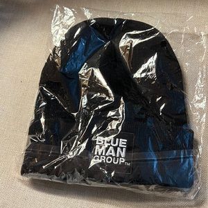 New Blue Man Group Mens Hat Black
